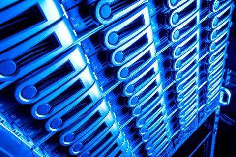 Data center Foto stock