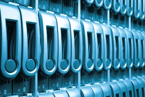 Data center Foto stock