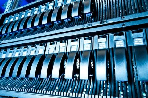 Data center Foto stock