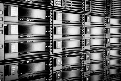 Data center Foto stock