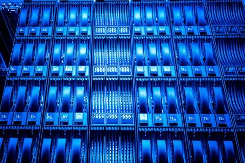 Data center Foto stock