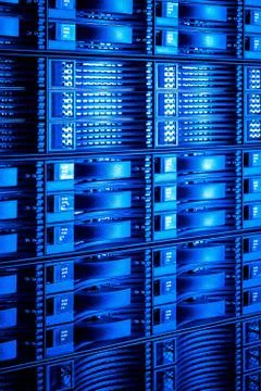 Data center Foto stock