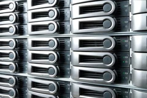 Data center Foto stock