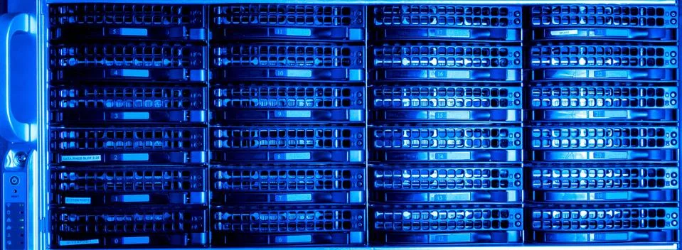Data center Foto stock