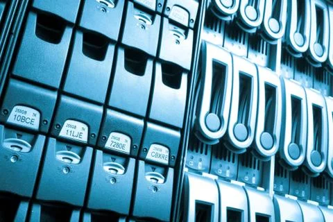 Data center Foto stock