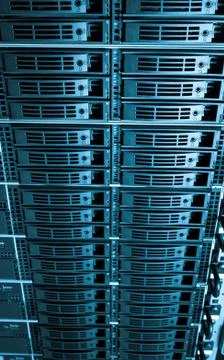 Data center Foto stock