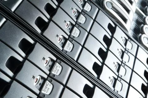 Data center Foto stock