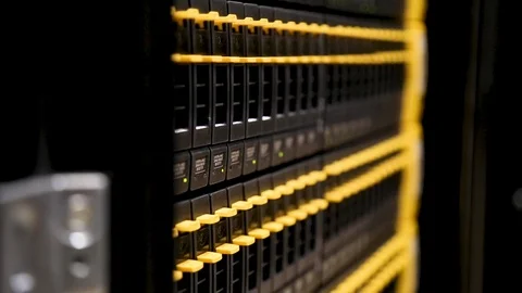 Data Center Server Stock Footage 105181911