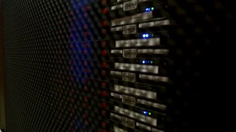Data Center Server Stock Footage 105181929