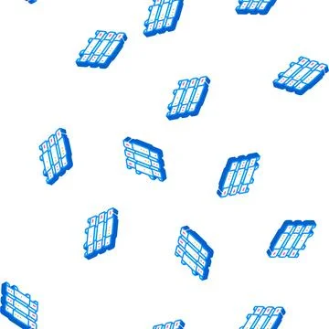 Data center server isometric icon seamless pattern 스톡 일러스트