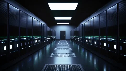 Data center Server room - 4K Footage Stock Footage 306573254