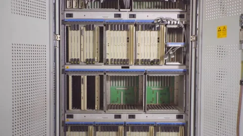 Off Data Center Server Room India Video stock 220178301