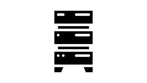 Server Storage Icon Stock Footage ~ Royalty Free Stock Videos | Pond5