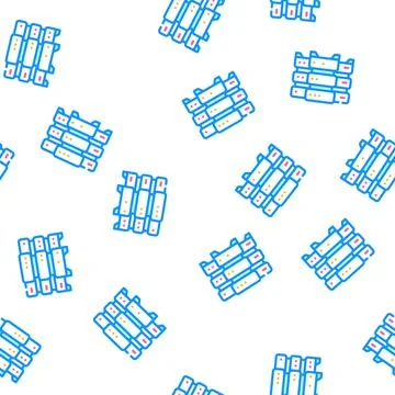 Data center server vector seamless pattern Illustrazione stock