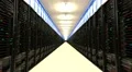Data center servers endless corridor loop centre 2 HD Footage