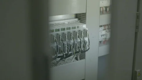 Data Center Servers Stock Footage 124261032