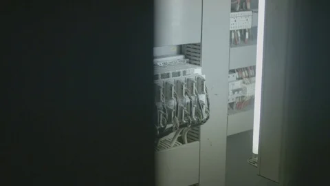 Data Center Servers Stock Footage 124261064