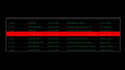 Data Center With Software. It Professional Machine Learning Neural Network. High Stock Footage 235233869