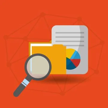 Data center technology Stock Illustration