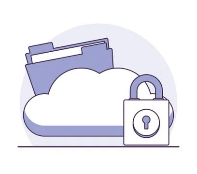 Data center technology 스톡 일러스트