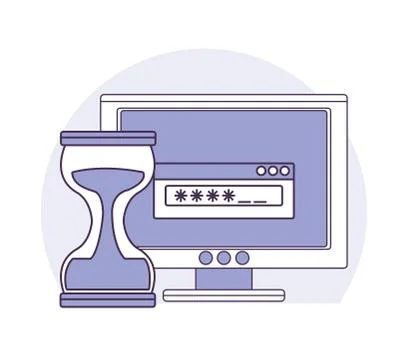 Data center technology 스톡 일러스트