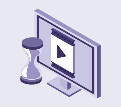 Data center technology 스톡 일러스트