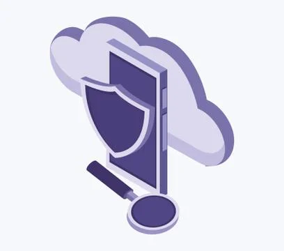 Data center technology イラスト素材