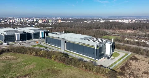 Data centers, computer centre, infrastructure for quantum computing, machine Stock Footage 301905523