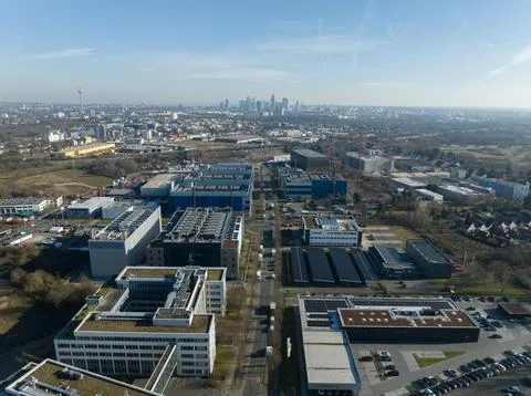 Data centers, computing center, cloud services and IT and AI Infrastructure in Stock Photos