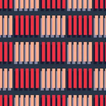 Data centre seamless pattern Stock Illustration