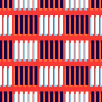 Data centre seamless pattern Stock Illustration