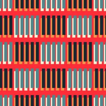 Data centre seamless pattern Stock Illustration