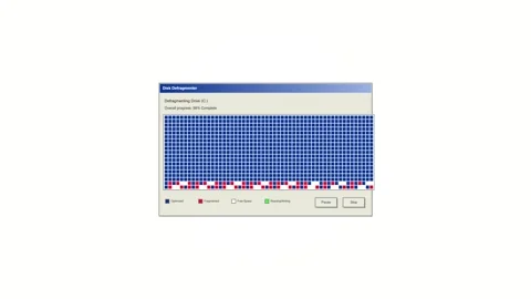 Data chart animation showing digital interface processing Stock Footage 346981820