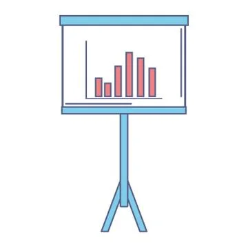 Data chart icon Stock Illustration