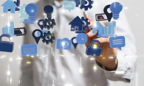 A data code binary concept 스톡 사진