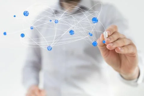 A data code binary concept Stock Photos