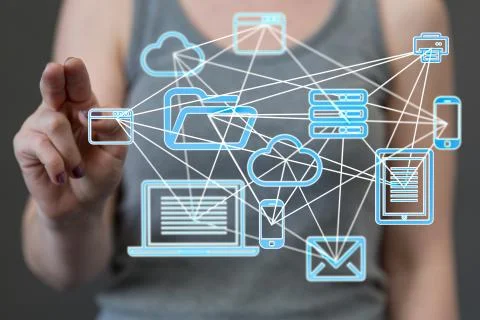 A data code binary concept Stockfoto's