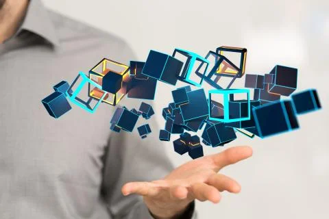 A data code binary concept 写真素材