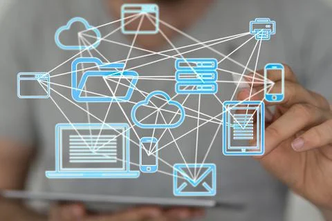 A data code binary concept Foto stock