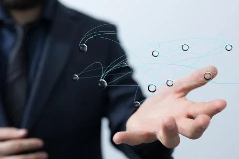 A data code binary concept Stock Photos