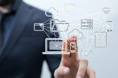 A data code binary concept Foto stock