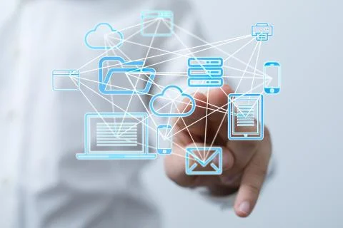 A data code binary concept Foto stock