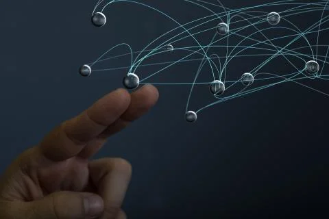 A data code binary concept Foto stock