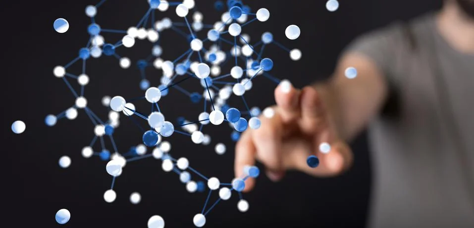 A data code binary concept Foto stock