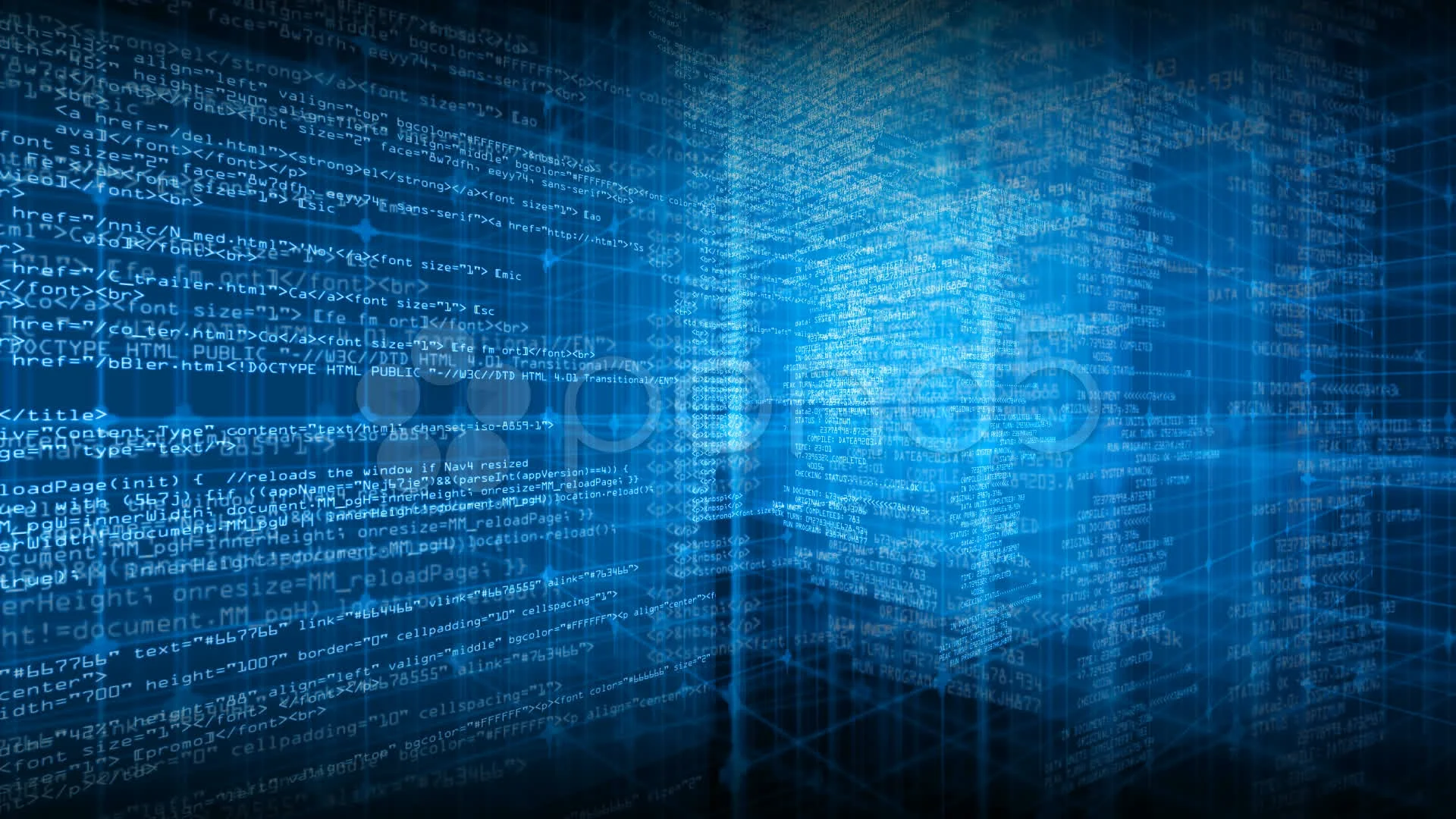 Abstract Animated Computer Programming Code As Technology Background. Stock  Footage - Video of animation, background: 47207494