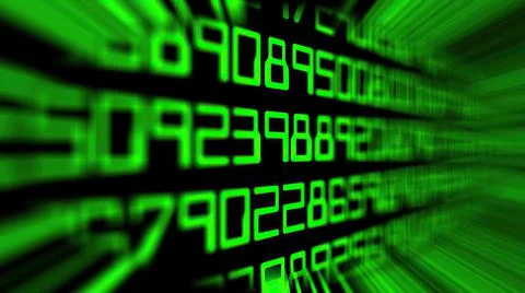 Data Code Digital Technology concept Stock Illustration