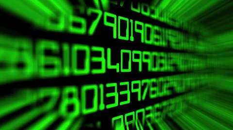 Data Code Digital Technology concept Stock Illustration