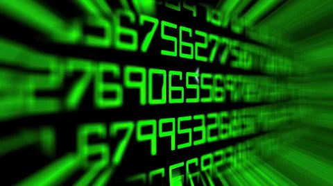 Data Code Digital Technology concept Stock Illustration