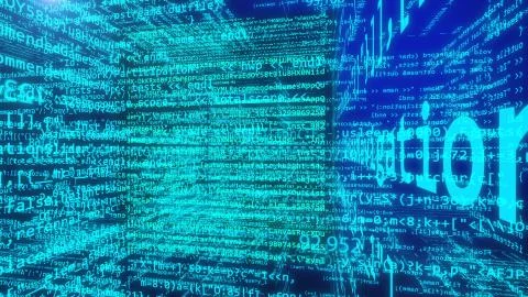 Data Code Digital Technology Stock Illustration