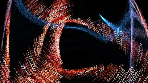 Data Code Numbers Network Information Animation Background Stock Footage 275187603